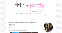 Desktop Screenshot of fittinpretty.com